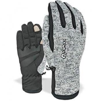 Level Handschuh I-Highland - Guantes de esquí para Hombre, Color Gris, Talla S