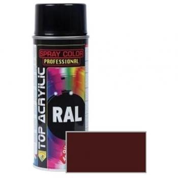 Spray Acrílico Marrón Caoba RAL-8016 400ml