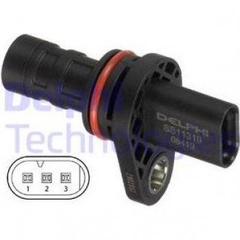 Sensor de posición del cigüeñal DELPHI SS11319, tipo generador de impulsos, compatible con múltiples modelos de vehículos, alta precisión en la lectura de la posición del cigüeñal, fácil instalación, construcción duradera y