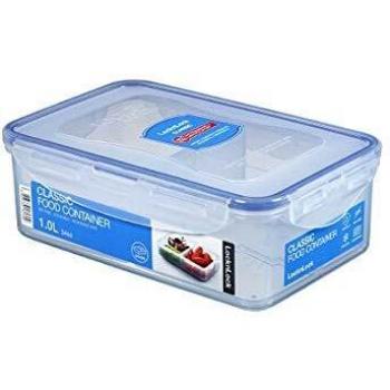 Contenedor Rectangular LocknLock con 3 Divisiones 1.0 l