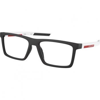Prada Linea Rossa PS02QV DG01O1 Gafas Recetadas para Hombre Negras 56 Lentes Armazones Negros