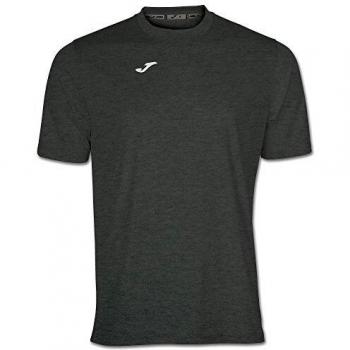 Joma Combi Children's Short Sleeve Jersey - Dark Gray Melange, Breathable