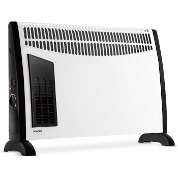 Sencor Estufa convectora SCF 2001, 750 W, Negro, Blanco