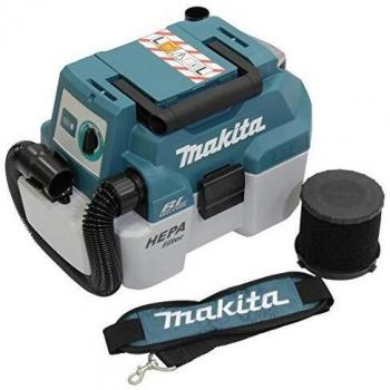 Aspiradora Makita DVC750LZX3 de 18V para uso en seco y húmedo