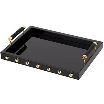 Bandeja MDF, Metal Zinc y Acero Inoxidable 45x33x9 cm