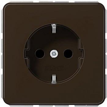 Toma de corriente Schuko 16A 250V Marrón CD1520BR - Jung