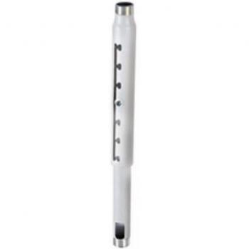 Adjustable 9 - 12 Extension Column for Projector Mounting - Max Weight 226.8 Kg - White