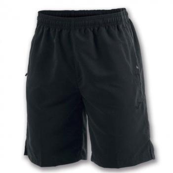 Joma Niza Bermuda Deporte, Niños, Negro, 4XS