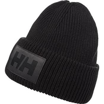 Gorro Helly Hansen Box Negro para hombre, material acrílico, diseño clásico, ajuste cómodo, logo de la marca en el frente