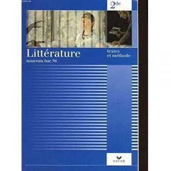 Hatier Literature: Texts and Methods Manual 1