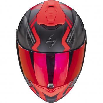 Pantalla de repuesto Scorpion Exo-1400/Exo-R1/Exo-520/Exo-391, Iridium Rojo, Maxvision Ready