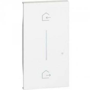 Cubierta Iluminable Bticino Living Now Entra&Esci Wireless 2 Módulos Blanca KW40M2