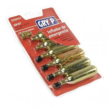 Bombonas Aire CO2, Kit 6 Unidades de 16 grs