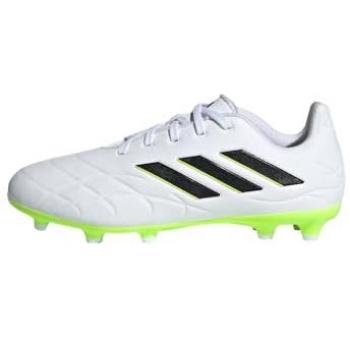 Botas de fútbol Adidas Copa Pure.3 FG J para niños en color blanco, negro y amarillo, talla 32 EU