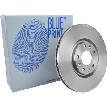 Disco de freno ventilado pintado Blue Print ADP154307 delantero