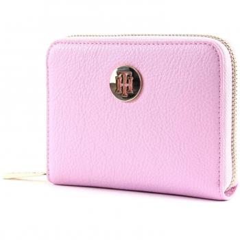 Tommy Hilfiger TH Core Compact Zip Around Wallet Rosa Lavender