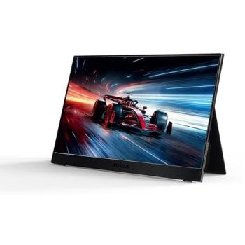 Monitor Portátil Nilox 15.6 IPS Full HD 60Hz Ultra Delgado con Conexiones USB C y Mini HDMI