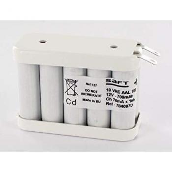 SAFT - Batería 12V 700mAh NiCd 784097 10VREAA Saft - 784097