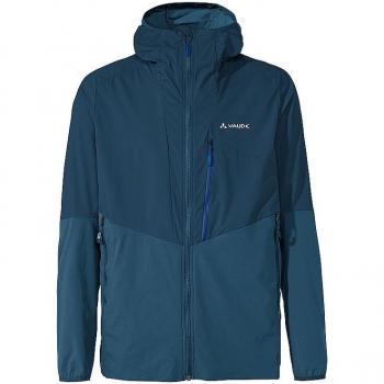 Vaude Tekoa Men's Hardshell Hoodie Jacket - XL, Petrol Blue