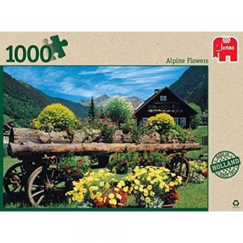 Jumbo Alpine Flowers 1000-Piece Puzzle