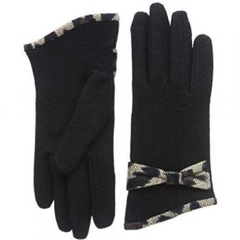 Pia Rossini Pedroza Glove - Guantes para mujer, color schwarz/schwarz, talla única