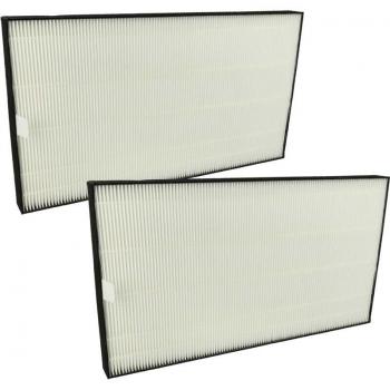 Filtro HEPA H13 2x compatible con purificador de aire Sharp KC-G50EUW, KC-G50EUH - Filtro de repuesto Vhbw