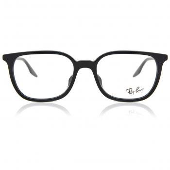 Ray-Ban RX5406F Asian Fit 2000 Men's Eyeglasses Black Size 54 (Frame Only) - Blue Light Block Available