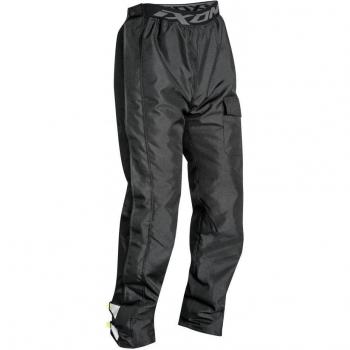 Ixon Pantalones Impermeables Sentinel Negro-Amarillo Brillante, tipo: pantalones de lluvia, características: impermeables, color negro con detalles amarillos brillantes, talla XL