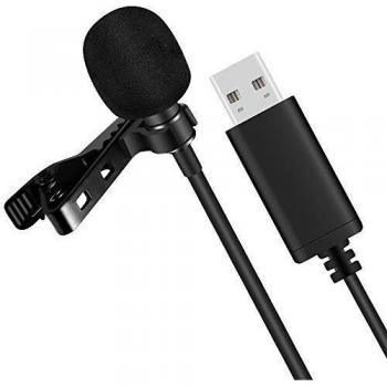 Micrófono USB para computadora de Escritorio y portátil, Micrófono de Condensador omnidireccional de 360° para Teleconferencia/Aprendizaje, Chat en línea, Juegos, Podcasting, Grabación, Skype