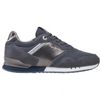 Pepe Jeans London Gala W Women's Trainers (Sneakers) in Blue and Black
