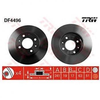 TRW Automotive AfterMarket DF4496 Brake Disc