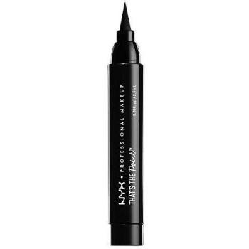 NYX Professional Makeup That's The Point Eyeliner Punta 1 semi rígida y gruesa Put A Wing On It color Negro