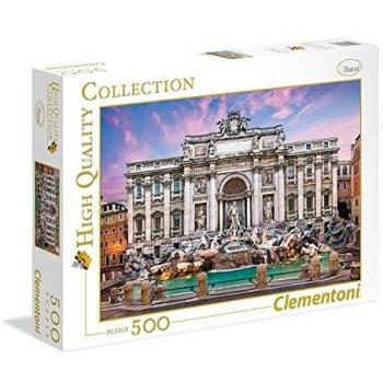 Clementoni 500-Piece High-Quality Puzzle - Fontana di Trevi