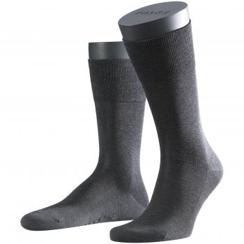 Falke Tiago Men's Cotton Blend Socks 3-Pack - Anthracite - Size 47-50