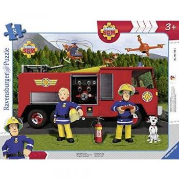 Puzzle Marco de Sam el Bombero - 8 Piezas