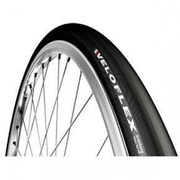 Veloflex Tubular ARENBERG 700x25 Cubiertas, Adultos Unisex, Negro
