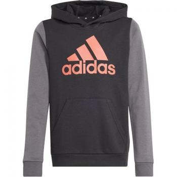 Sudadera Infantil adidas Essentials Big Logo Colorblock Negra