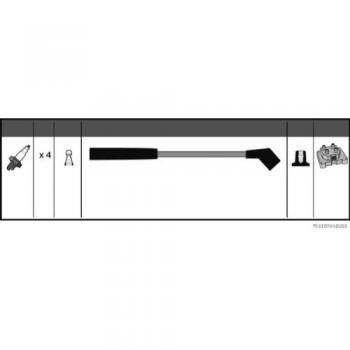 Juego de cables de encendido HERTH+BUSS JAKOPARTS J5383023 - Alta tensión para candelas