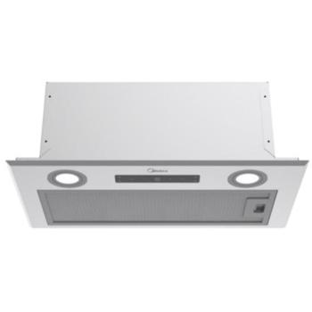 Campana Extractora Midea Inox 52 cm, 3 Velocidades, 400 m³/h, Inverter