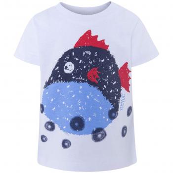 Tuc Tuc Camiseta Punto Sencilla NIÑO Arrecife DE Coral, Blanco