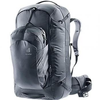 Mochila Deuter Aviant Access Pro 70 Negra Unisex con Compartimento Accesible y Gran Capacidad