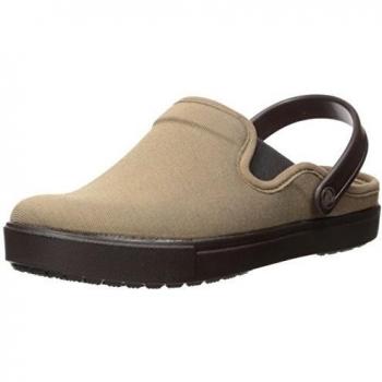 crocs Citi Lane Canvas Clog - Zuecos Unisex para adulto, color Beige - Beige