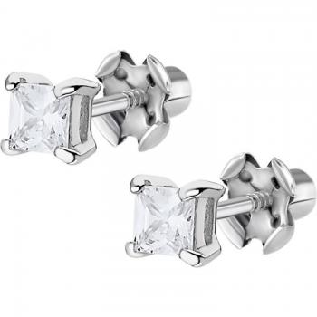 Time Road Pendientes WS00022/3 de Plata para Mujer