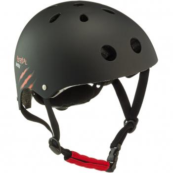 Bestial Wolf Black Skull S Casco, Negro, Talla Única
