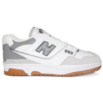 New Balance 550 Men's Casual Sneakers - White - Size 7 (40.5) - Leather