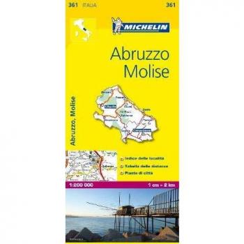 Mapa Local Italia-Abruzzo, Molise