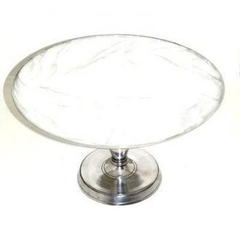 Mazali - Base de aluminio para tartas, diseño redondo