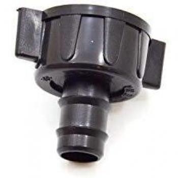 S&M 543654 Terminal hembra goteo 3/4 x 12 mm, Negro