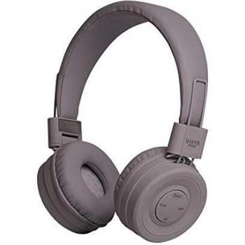 Vieta pro smartness - auricular inalámbrico de diadema, con bluetooth, radio fm, función manos libres, insonorización reforzada, plegables y 8 horas de autonomía. Acabados en goma y color blanco roto.