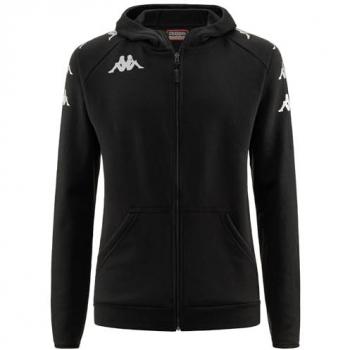 Kappa Chaqueta Divieto Unisex niños, color Negro, talla 10 años